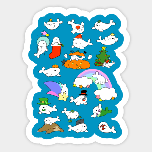 Harp Seal Sticker